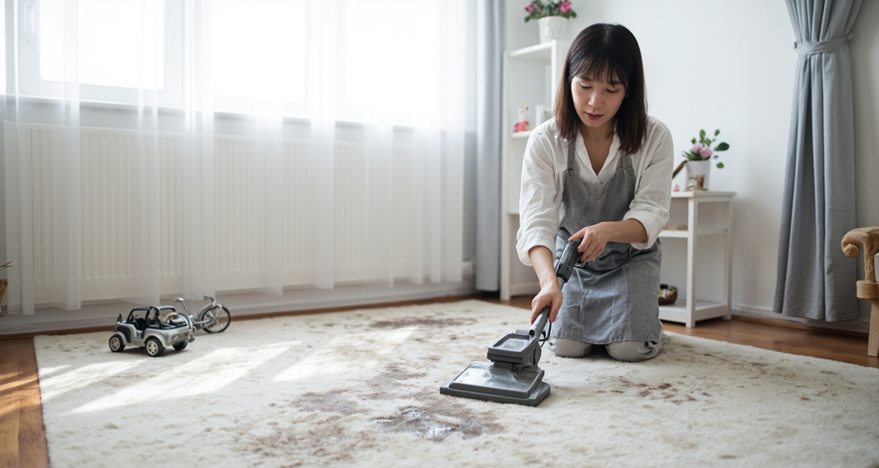 揭秘！地毯怎么清洗才能最干净？轮播图2
