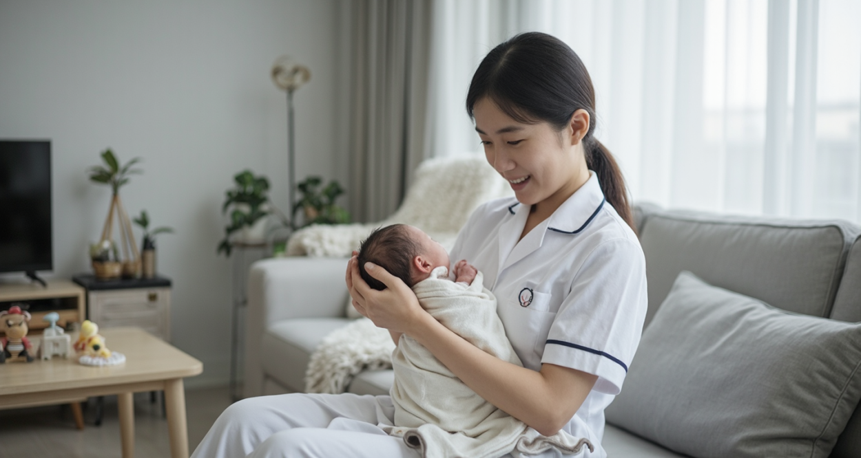 爱月宝月嫂公司官网 - 专业月嫂服务，守护每个家庭的幸福瞬间轮播图1