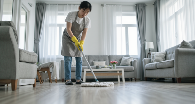 不可或缺的保洁服务：打造家的清新与舒适图片18