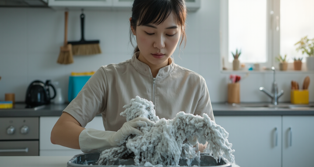 保洁用的油拖怎样高效清洗？轮播图2