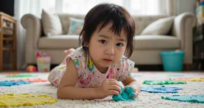 彩泥弄到地毯怎么清理干净？实用家庭清洁小妙招！图片9