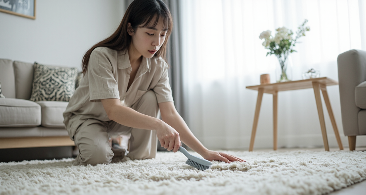 长毛地毯怎么清理才能干净？家庭清洁小妙招大揭秘！轮播图3