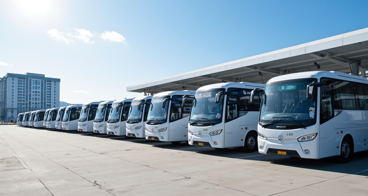 旅游客车租赁：让出行更便捷，旅途更舒心轮播图1