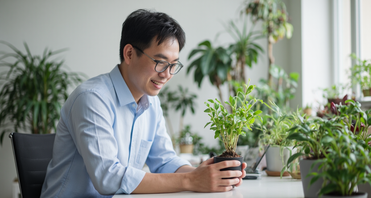 办公室绿植租赁租摆：打造绿色办公新风尚轮播图3