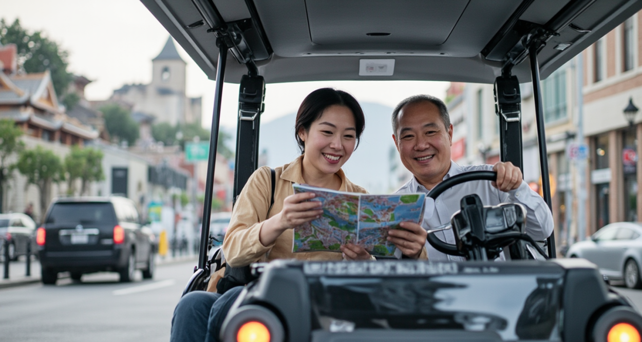 探索城市之美：观光车租赁公司的魅力所在轮播图4