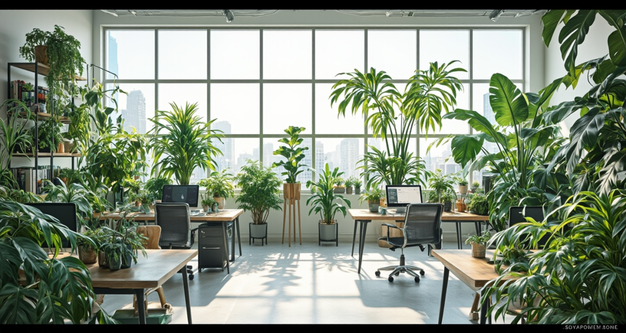 上海绿植租赁公司的绿色生活之道轮播图3