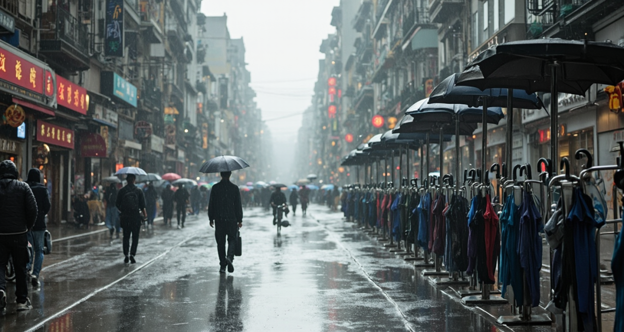 公共雨伞租赁：雨中的温馨守候轮播图1