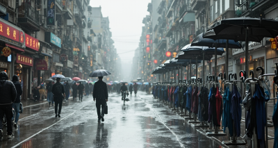 公共雨伞租赁：雨中的温馨守候图片14