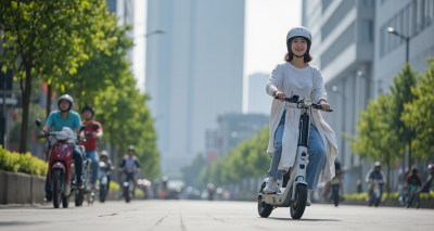 福州电动车租赁：绿色出行新风尚图片1