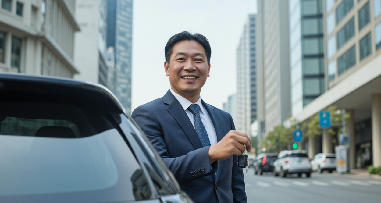 掌握出行自由，尽在“一键租车热线”轮播图2