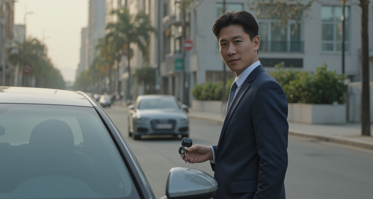 奥迪租车新体验，尊享出行新风尚轮播图2