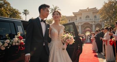 结婚租车服务：打造梦幻婚礼的必备之选图片13