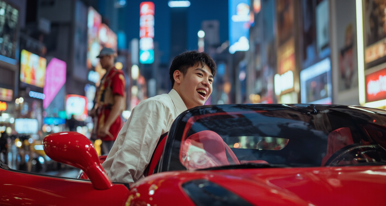租车新风尚：解锁法拉利的炫酷之旅轮播图2