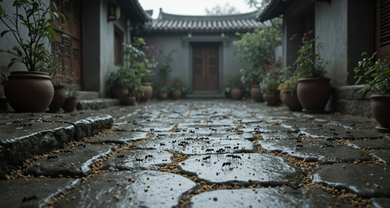 揭秘下雨时蚂蚁搬家的奥秘：为何它们总能未雨绸缪？轮播图2