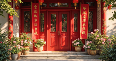 搬家对联：喜迁新居的文化韵味与智慧图片11