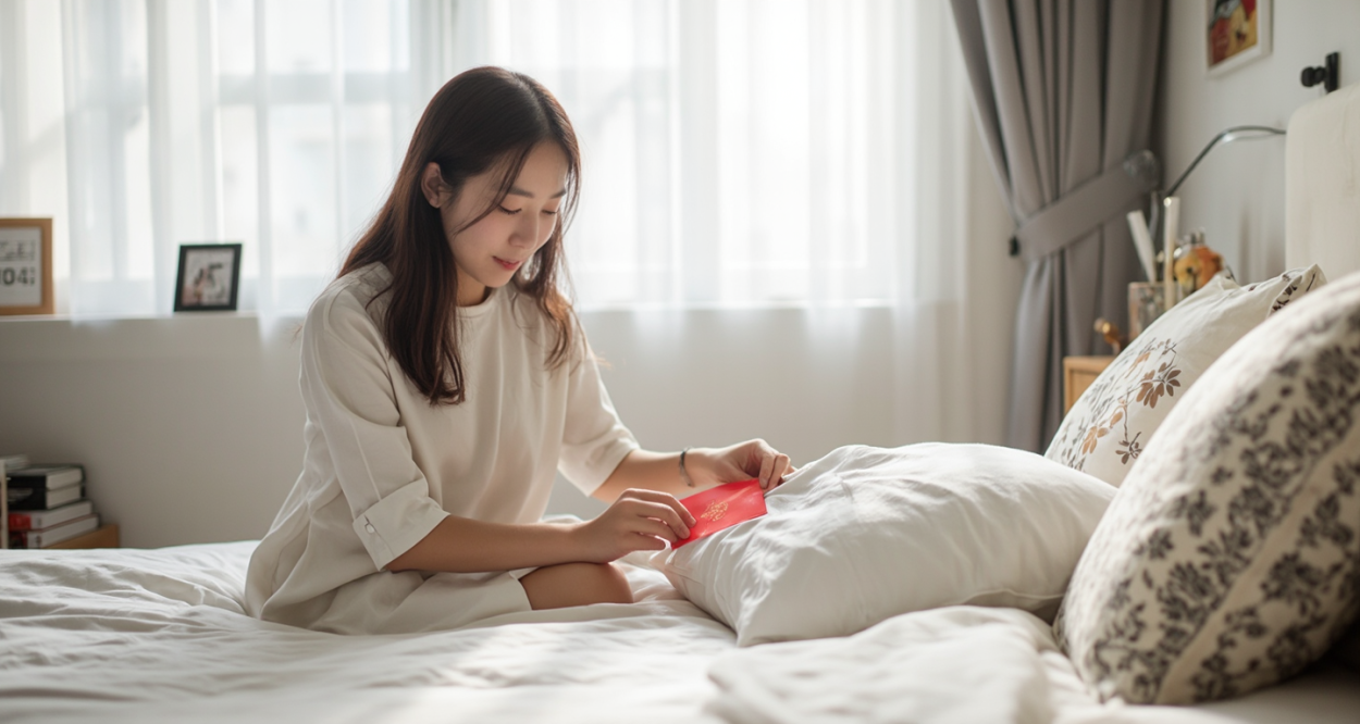 搬家枕头里红包啥时拿出好？揭秘最佳时机与寓意轮播图1