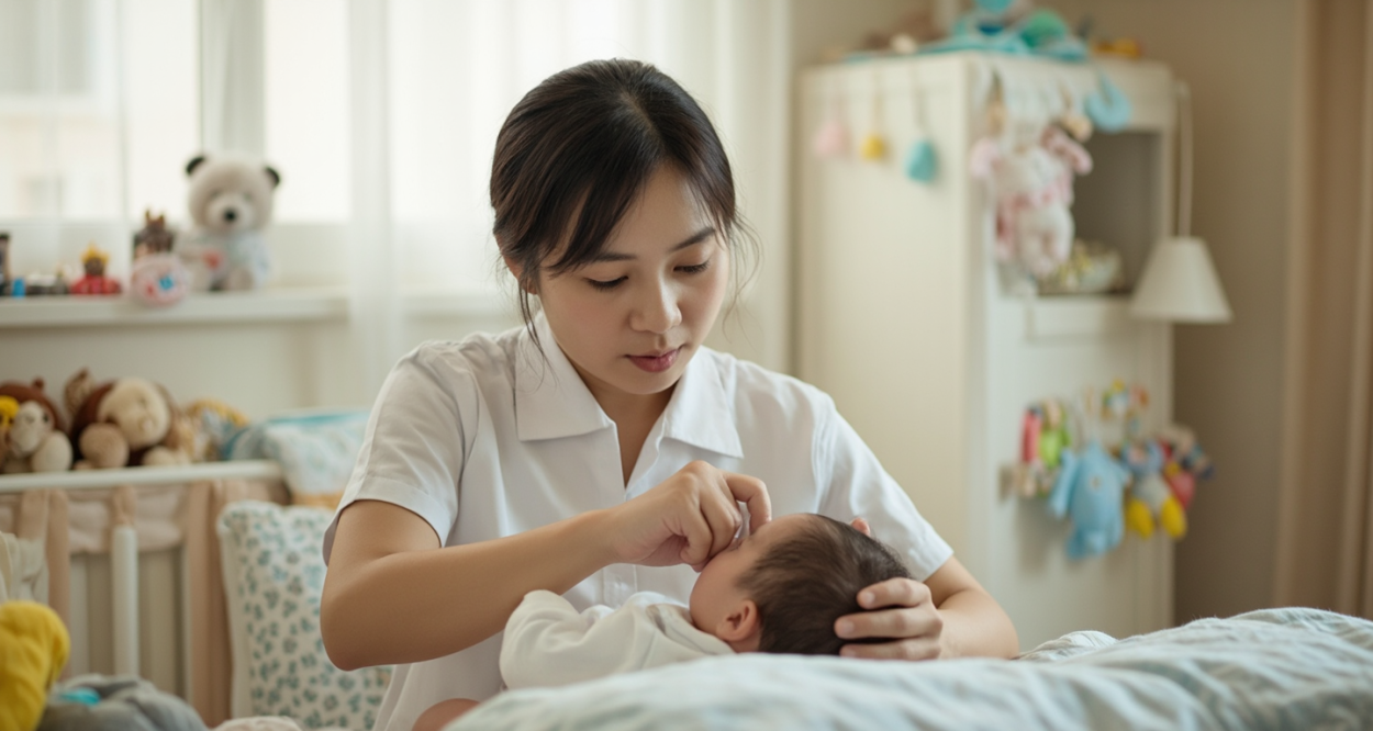 月嫂睡哪里？揭秘家庭照顾新风尚轮播图2
