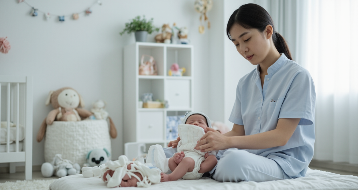 月子中心月嫂：专业守护，新手爸妈的安心之选轮播图1