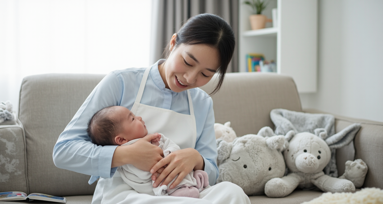 贵阳月嫂：专业呵护，新手爸妈的得力助手轮播图3