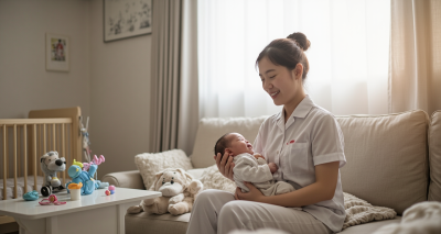 年轻月嫂：新手爸妈的得力助手图片2