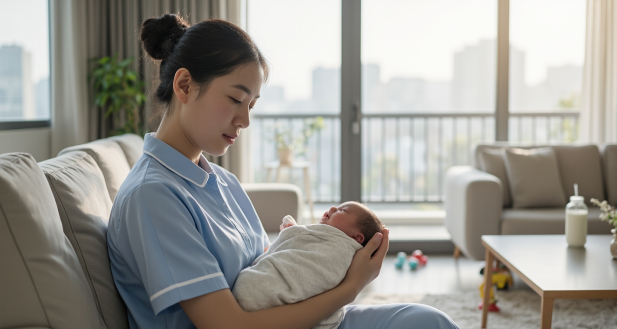 揭秘义乌月嫂：专业呵护，新手爸妈的得力助手轮播图1