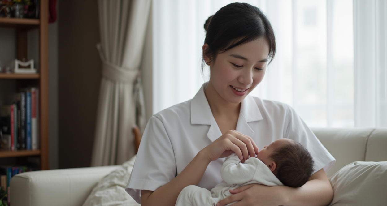 月嫂和育婴师：家庭育儿的得力助手轮播图3