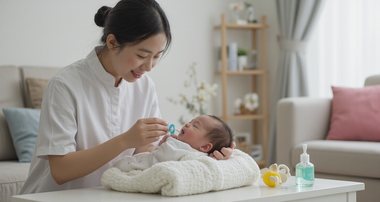 给月嫂的评语：家中新成员的幸福守护者轮播图4