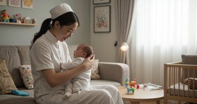 月嫂工作总结：爱的呵护，家的温馨图片9