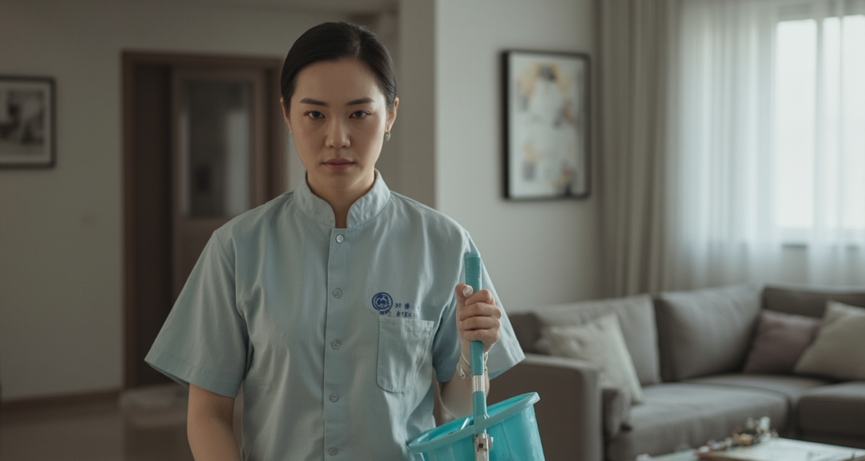 保洁服装：家庭清洁的专业象征与重要性轮播图4