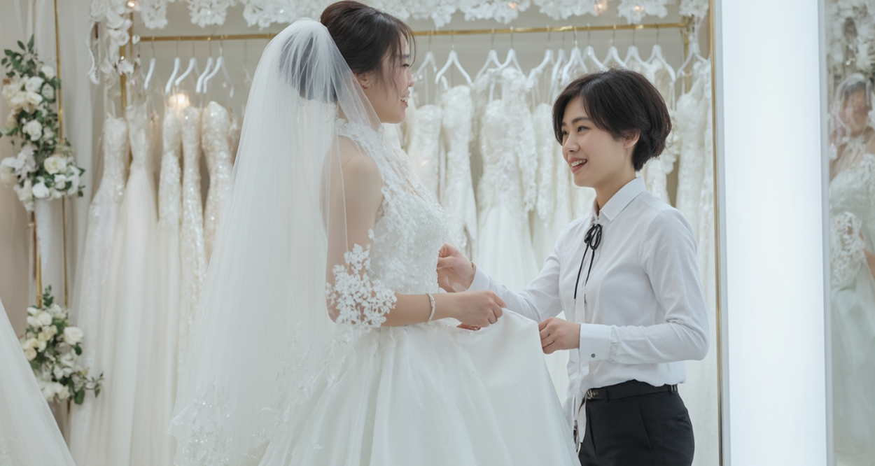 探索婚纱租赁店的魅力：让你的婚礼更加闪耀轮播图4