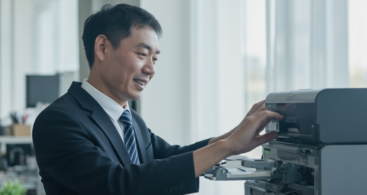 探索黑白复印机租赁的奥秘轮播图1