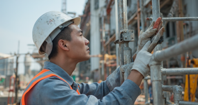 钢管脚手架租赁：建筑界的得力助手图片5