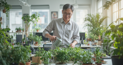 揭秘植物租赁公司的绿色魅力：让自然走进你的空间图片1