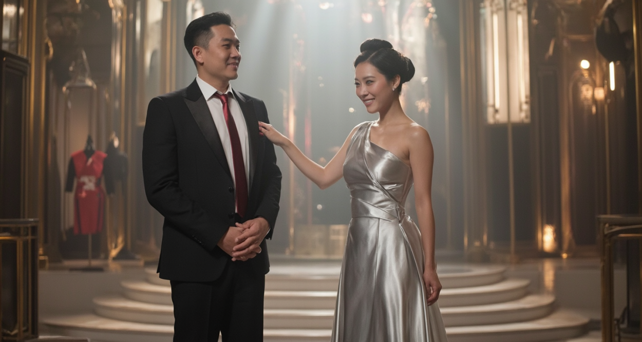 主持人礼服租赁：打造专属舞台风采的秘诀轮播图2