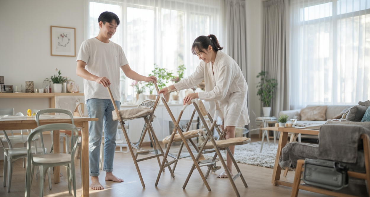 折叠椅租赁：轻松解决您的临时座椅需求轮播图1