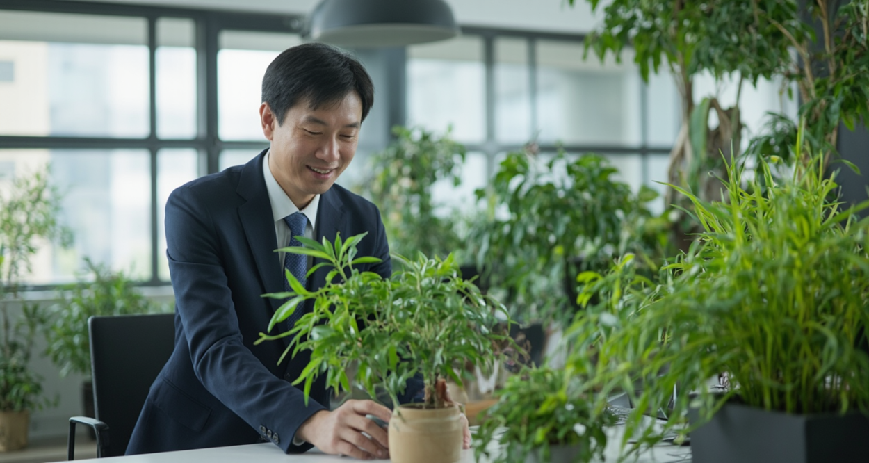 揭秘植物租赁报价，打造绿色办公新风尚轮播图1