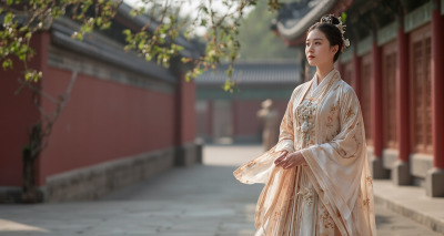 北京汉服租赁：穿越古今，领略华夏之美图片3
