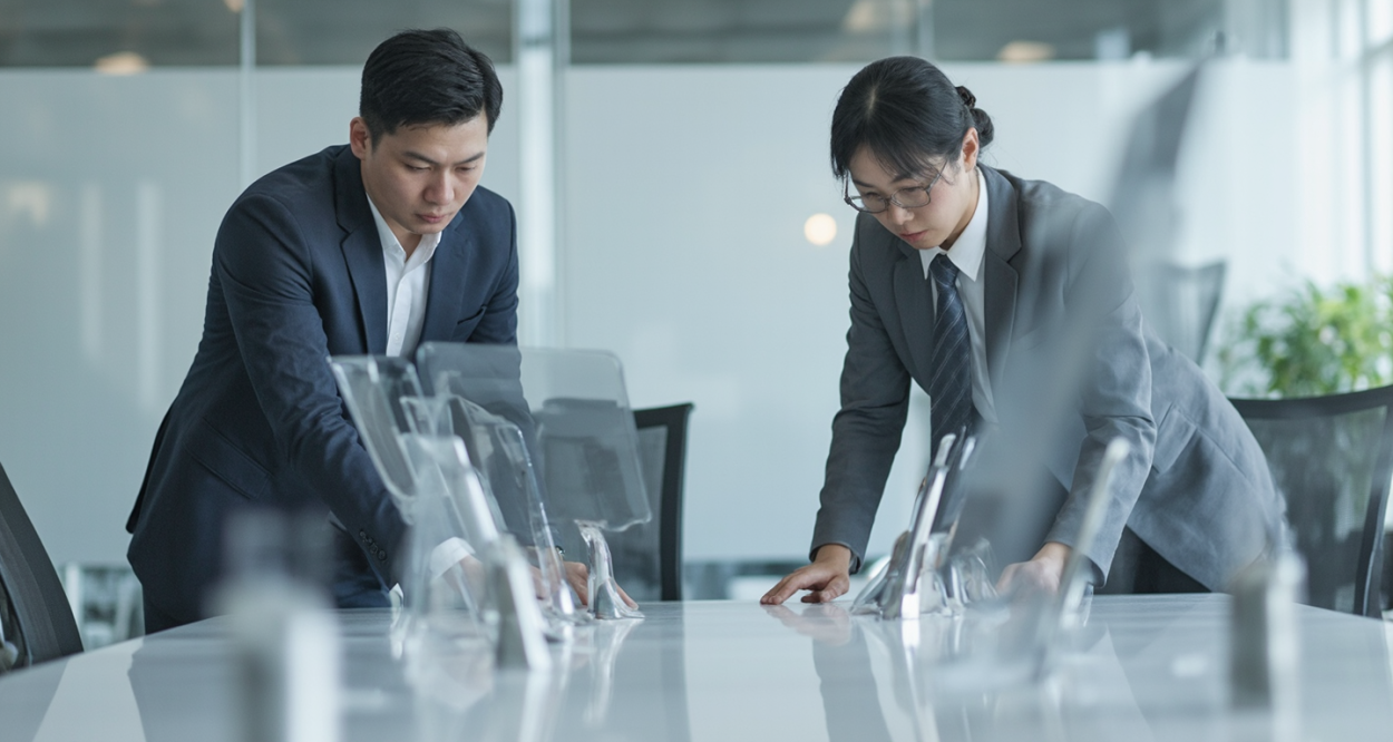 会议桌租赁：打造高效会议的新选择轮播图1