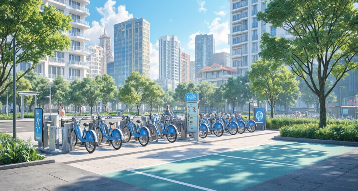 杭州自行车租赁：绿色出行新风尚轮播图2