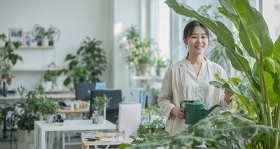 写字楼绿植租赁：打造绿色办公新风尚图片1