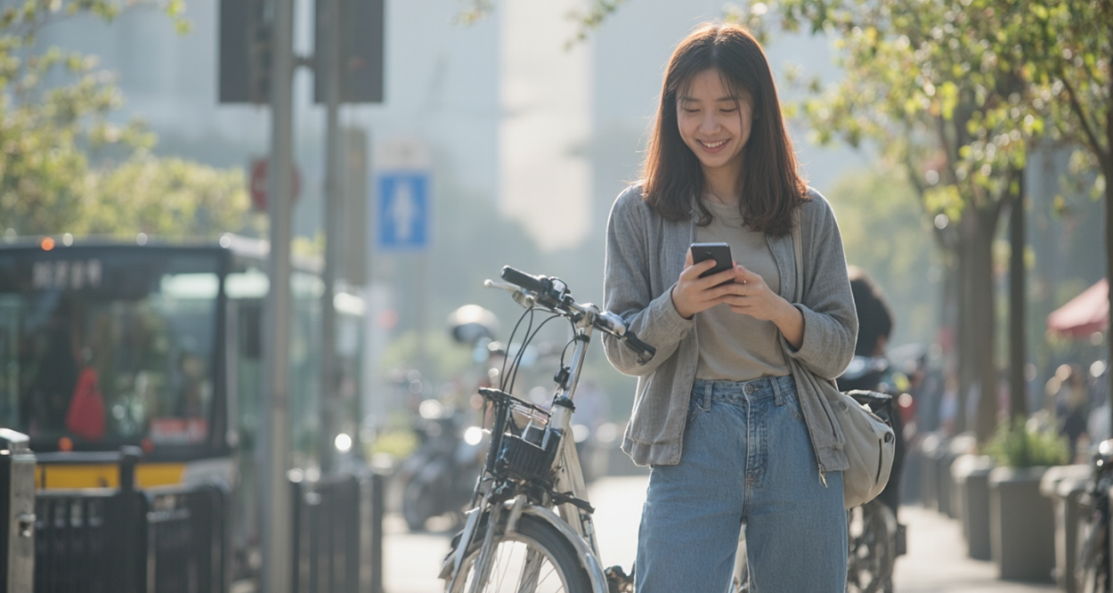 上海自行车租赁：绿色出行新风尚轮播图3