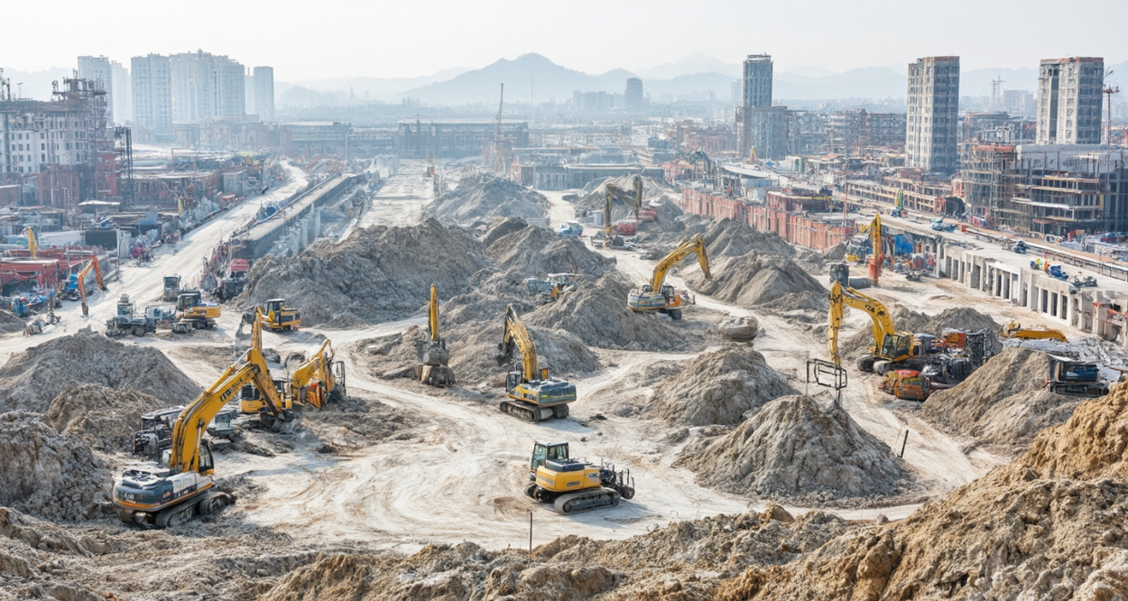 西安挖机租赁：城市建设中的得力助手轮播图3