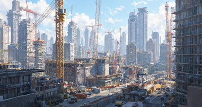 郑州吊车租赁：城市建设中的得力助手图片11