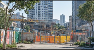 建筑围挡租赁：守护施工安全与城市风貌的必备之选图片19