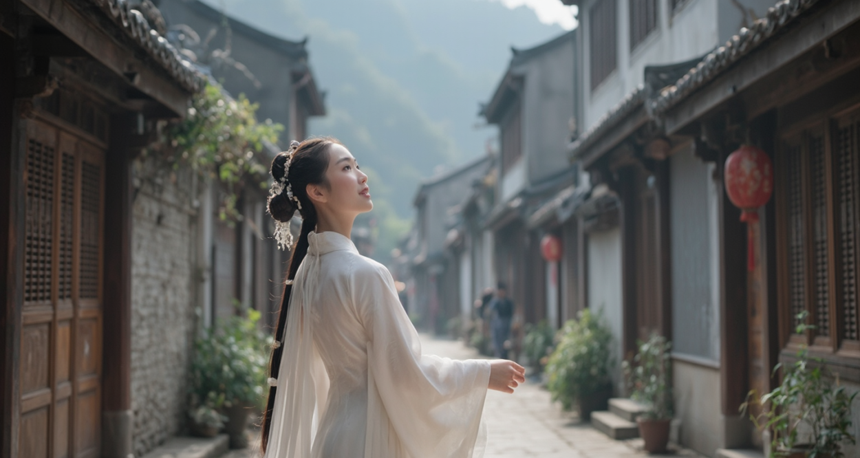 重庆汉服租赁：穿越古今的时尚新宠轮播图1