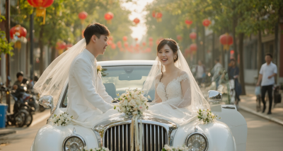 济南婚车租赁：打造梦幻婚礼的第一步图片1