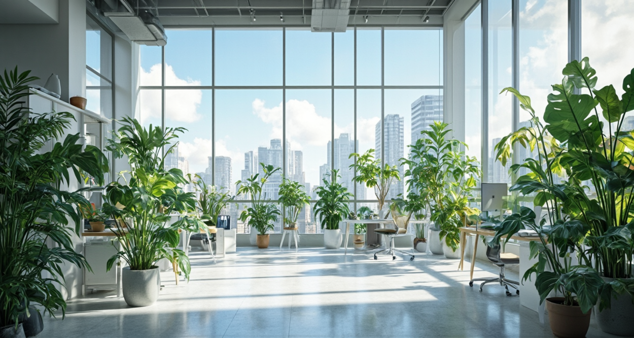 上海植物租赁：打造绿色办公新风尚轮播图2