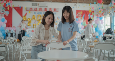 折叠桌椅租赁：轻松应对各类活动的必备神器图片14