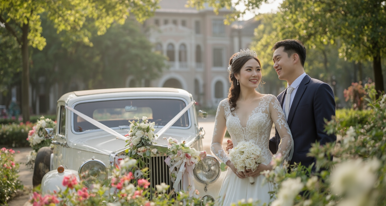 长沙婚车租赁：打造你的梦幻婚礼出行轮播图2