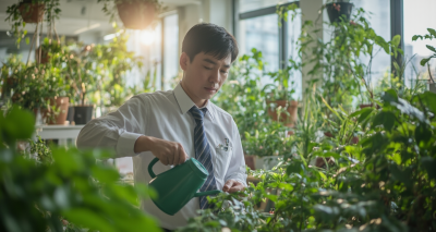 郑州绿植租赁：打造绿色办公新风尚图片9